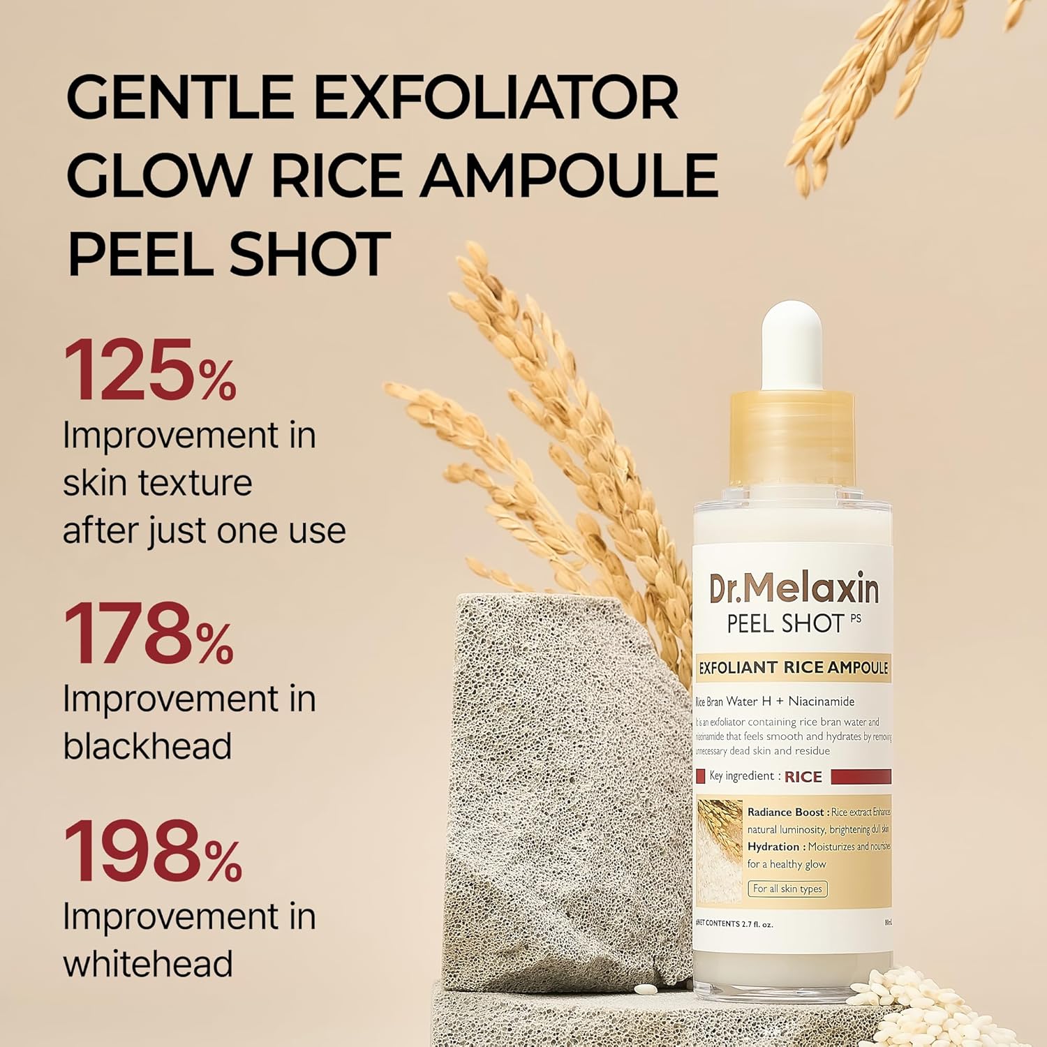 Radiant Glow White Rice Peeling Ampoule™